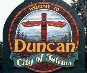 Duncan sign Duncan BC