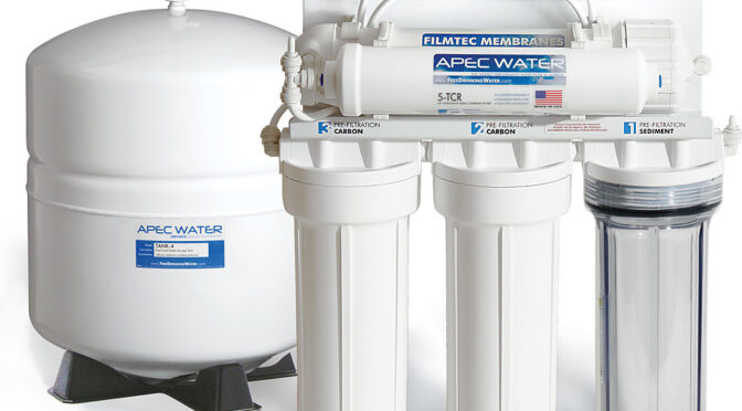 Home water filtration systems in the Cowichan Valley