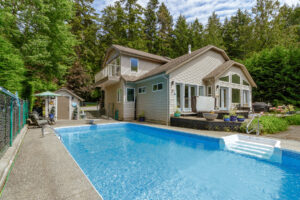 Ocean Front Ladysmith Home